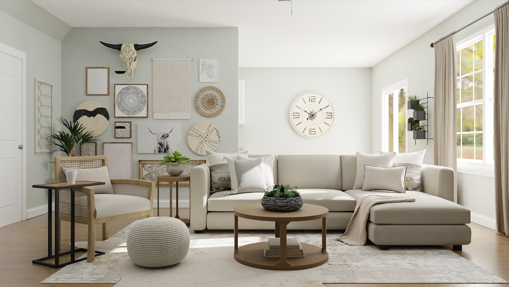 Amber Terrace — bright, open-plan living room